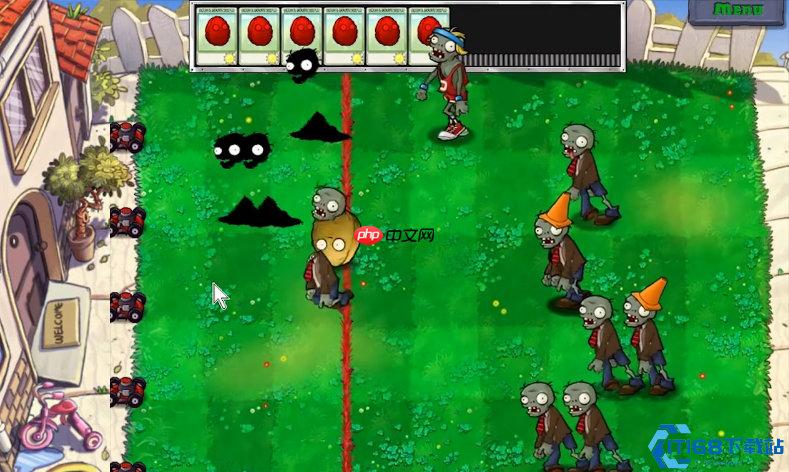 植物大战僵尸95版终极攻略:疯狂难度下的生存艺术