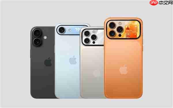 国外大神曝iPhone 17隐藏款：摄像头模组带副屏 或成苹果全新功能IP