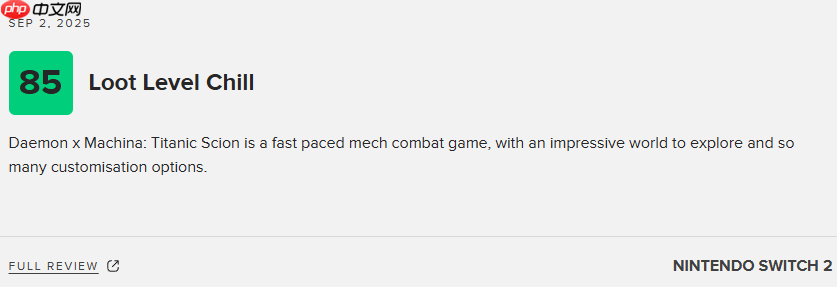 《机甲战魔:神话之裔》M站70分:部分体验显得粗糙