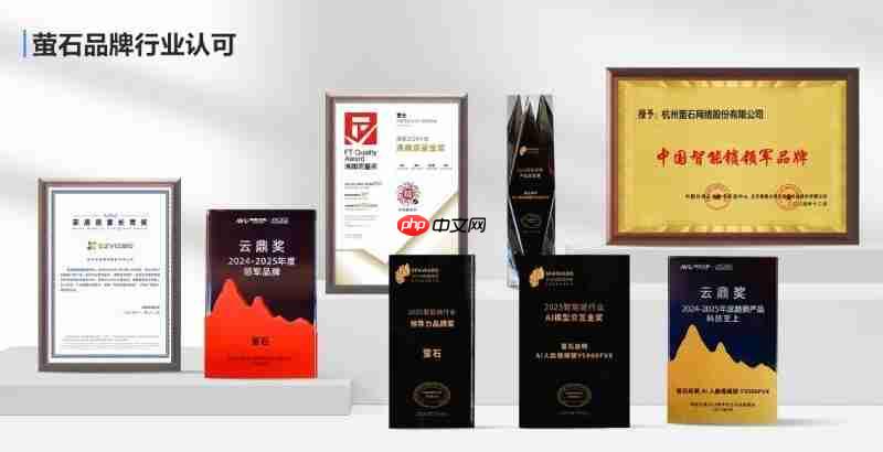 萤石网络获市场地位权威认证:AI智能锁引领者