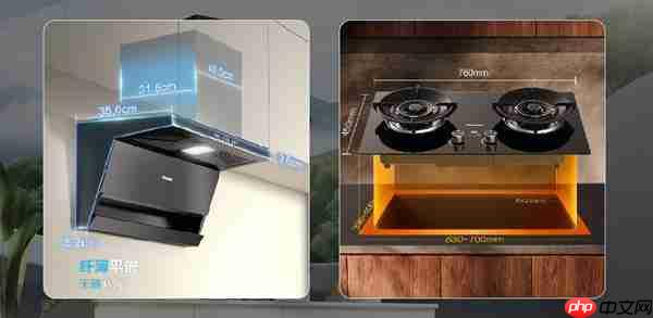 老厨房换新首选｜海信净魔方E套系  省空间、省心、省钱一次到位