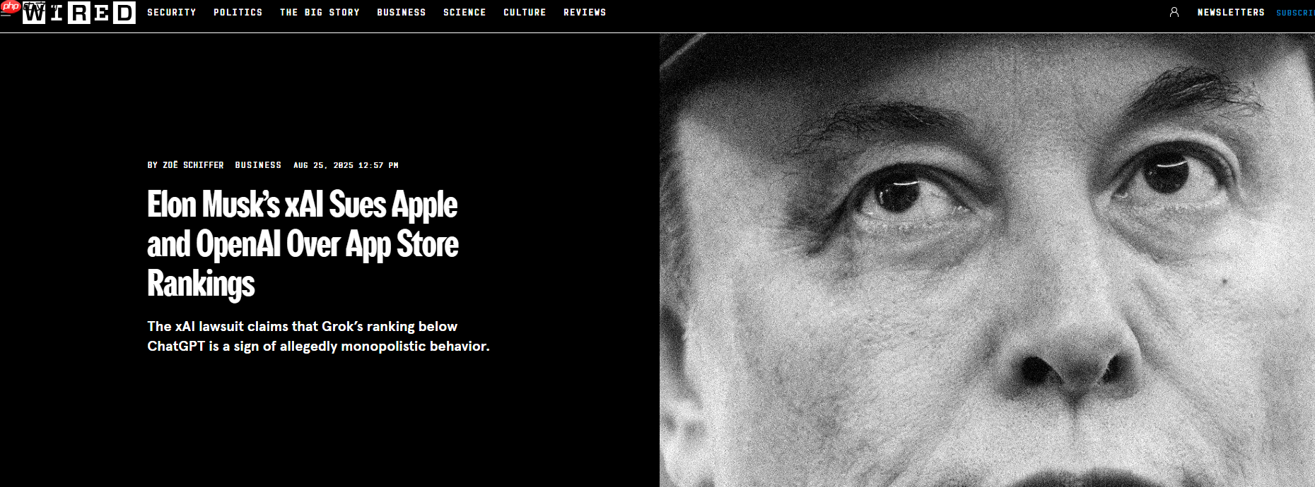 xai 起诉苹果和 openai,指控阻碍 ai 竞争