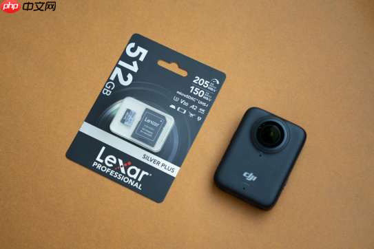 雷克沙SILVER PLUS micro SD：解锁大疆Osmo 360 全性能的存储密钥