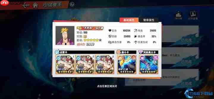 航海王PVP角色强度榜:版本天花板与平民战神全解析