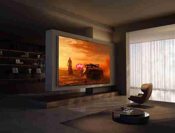 一台100吋高定电视 如何重塑家庭影游画质体验新标杆