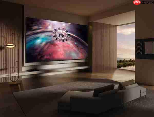 一台100吋高定电视 如何重塑家庭影游画质体验新标杆