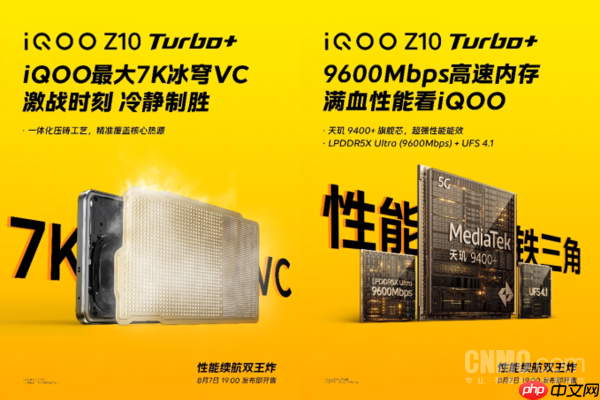 iQOO Z10 Turbo+续航登顶各大榜单 8000mAh电池绝了