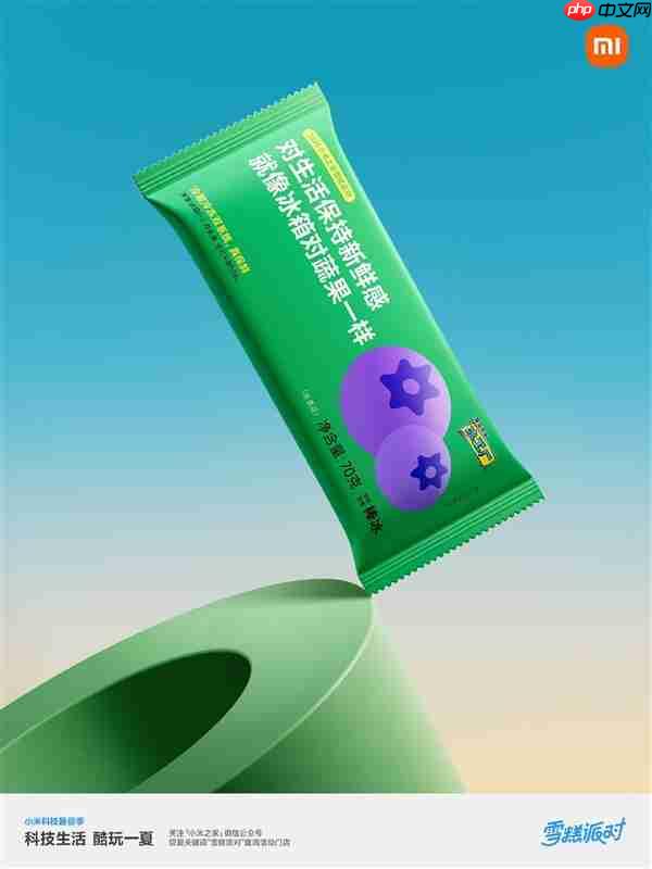 小米之家送60万支“大格局雪糕”：扫码还能抽大冰箱