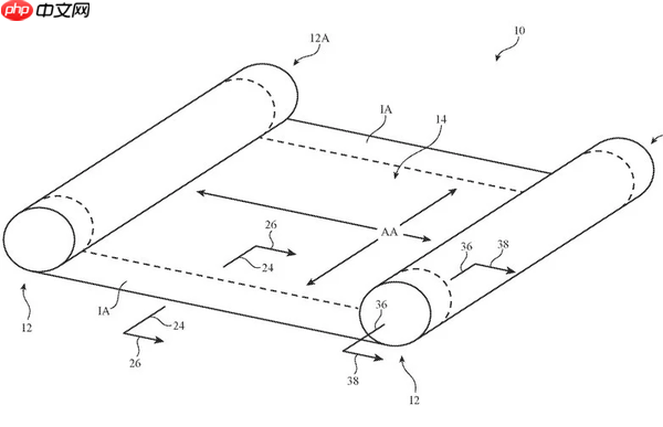 卷轴屏iPhone要来了?苹果再次申请卷轴屏技术专利