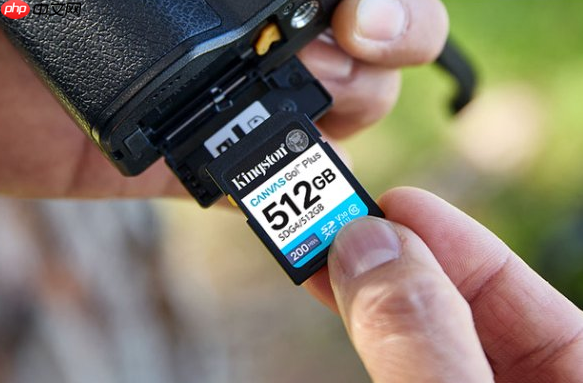 Vlog全能卡金士顿CanvasGo!Plus系列