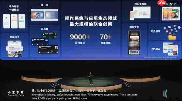 华为开发者大会2025 HarmonyOS 6向阳而生 - php中文网