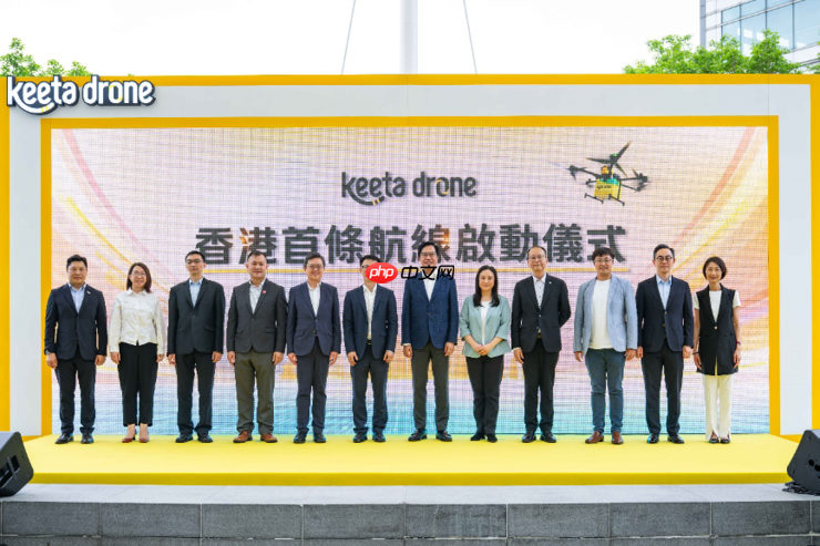 美团无人机香港首条常态化航线开航 翻山跨海配送效率提升近7倍