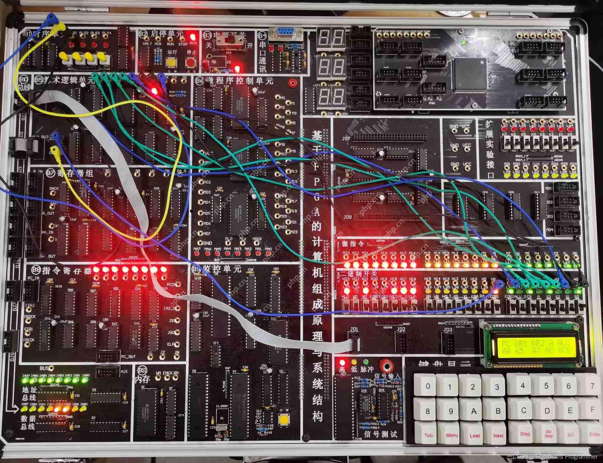 【机组】算术逻辑单元带进位运算实验的解密与实战