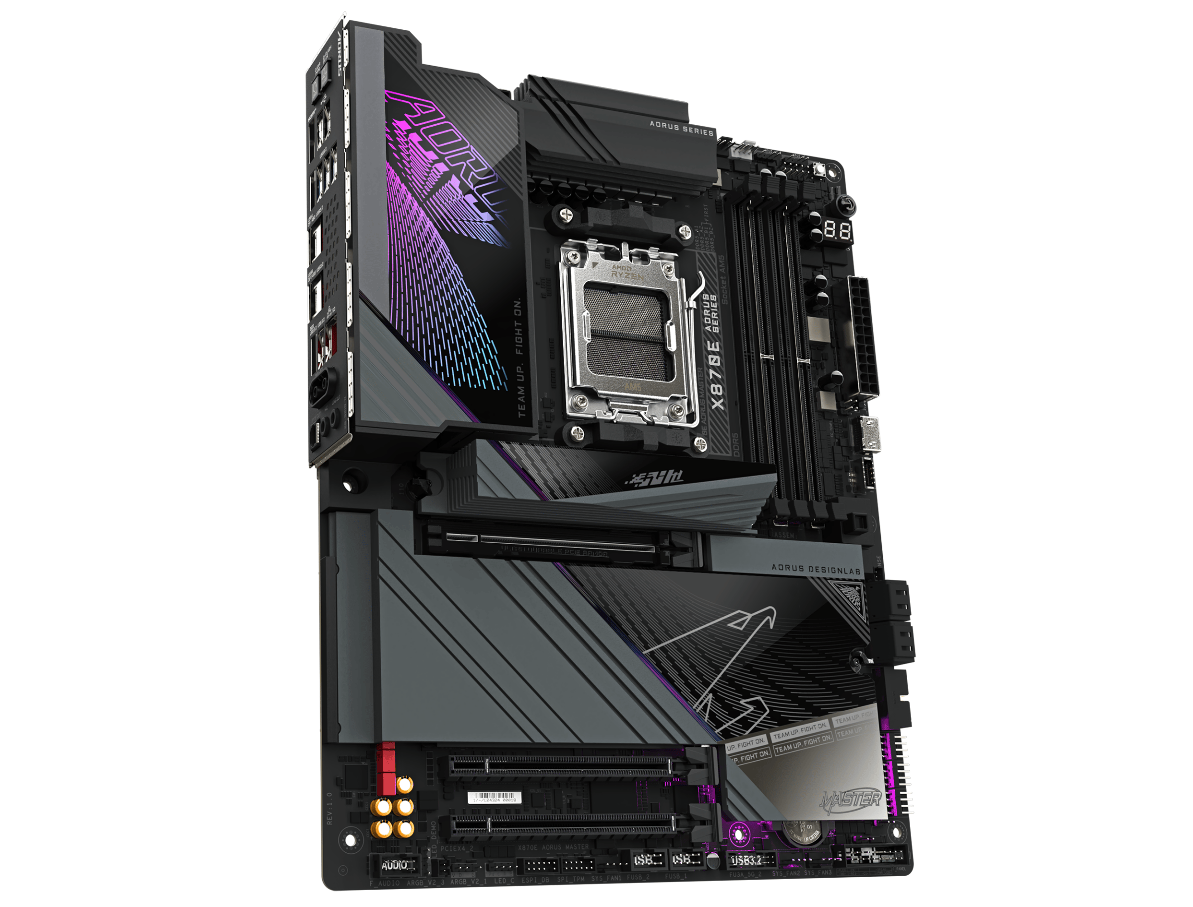 生产利器:技嘉X870E AORUS MASTER与9950X3D完美结合