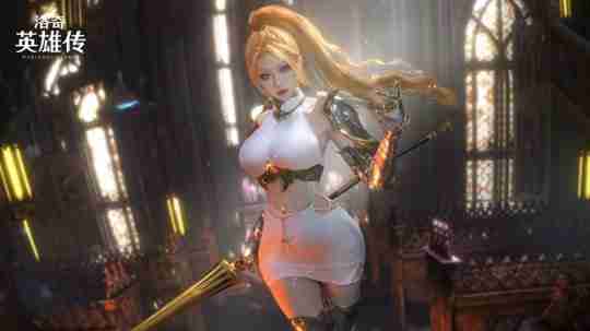 橙发御姐圣骑士!《洛奇英雄传》新角色内文COS美照曝光!