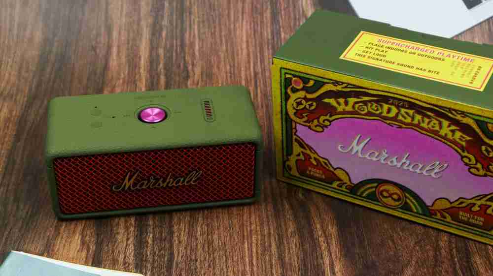 以不一样风格，共迎蛇年：Marshall Emberton III蛇年新春限定艺术家合作款评测