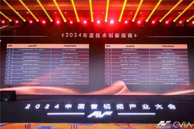 创新引领!AGON入围中国音视频产业大会(AVF)产品技术创新指南