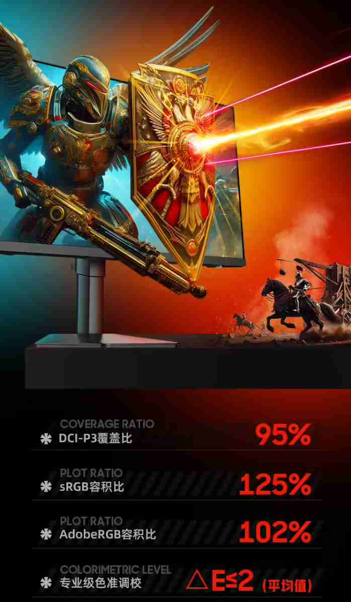 HKC 显示器“G27H2Pro”预售:27 英寸 2K 200Hz、升降旋转支架,到手价 999 元