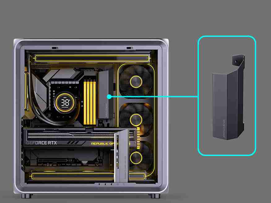 乔思伯旗下乔家一物推出 BO400 机箱:铝合金框架,可互换面板设计