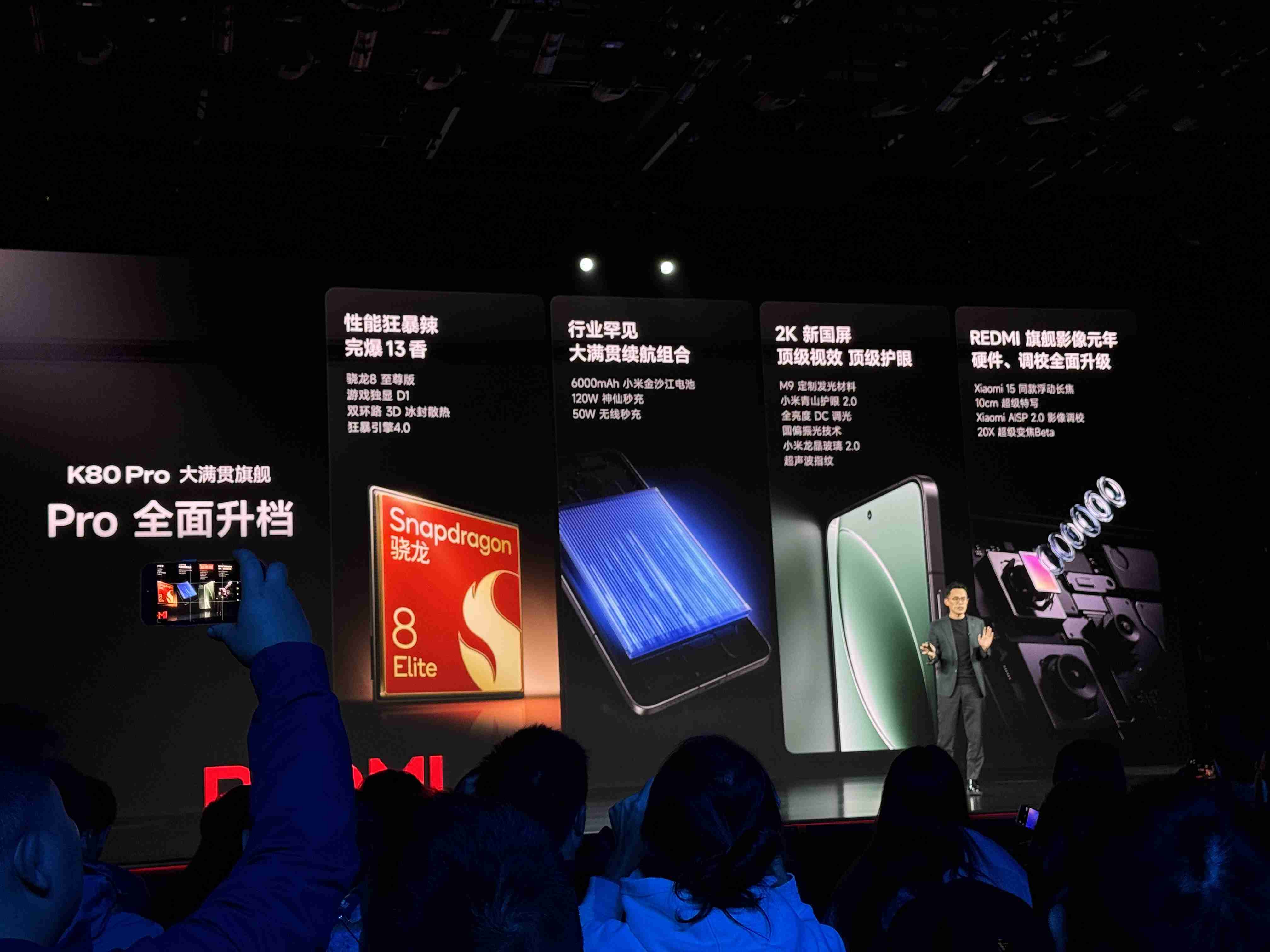 2499元起!REDMI K80发布:骁龙8至尊版,性价比超强