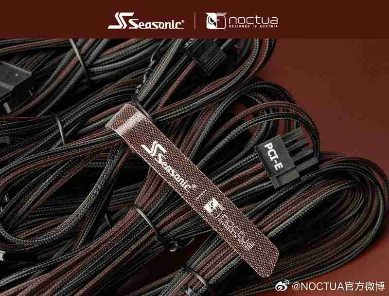 猫头鹰与海韵发布 1600W 钛金旗舰联名电源,噪音比标准版降低约 8-10dB(A)