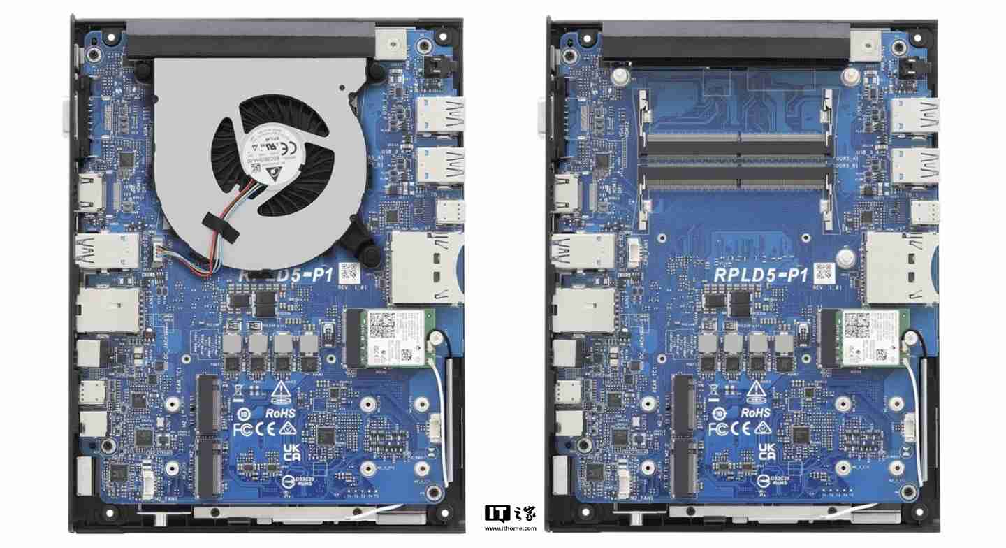 华擎推出 Mars RPL 系列迷你主机:细长风格、板载 12/13 代英特尔酷睿处理器