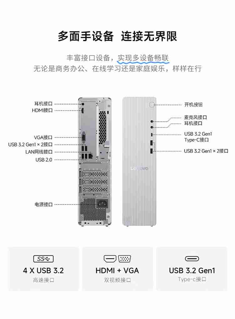 联想推出小新台式电脑尊享版：i5-13420H 款 3099 元，i7-13620H 款 3599 元