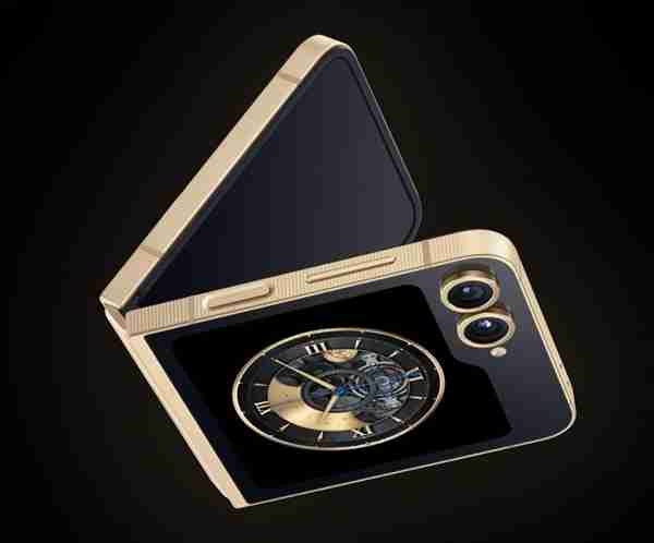 陶瓷黑金小折叠!三星W25 Flip今日首销:9999元