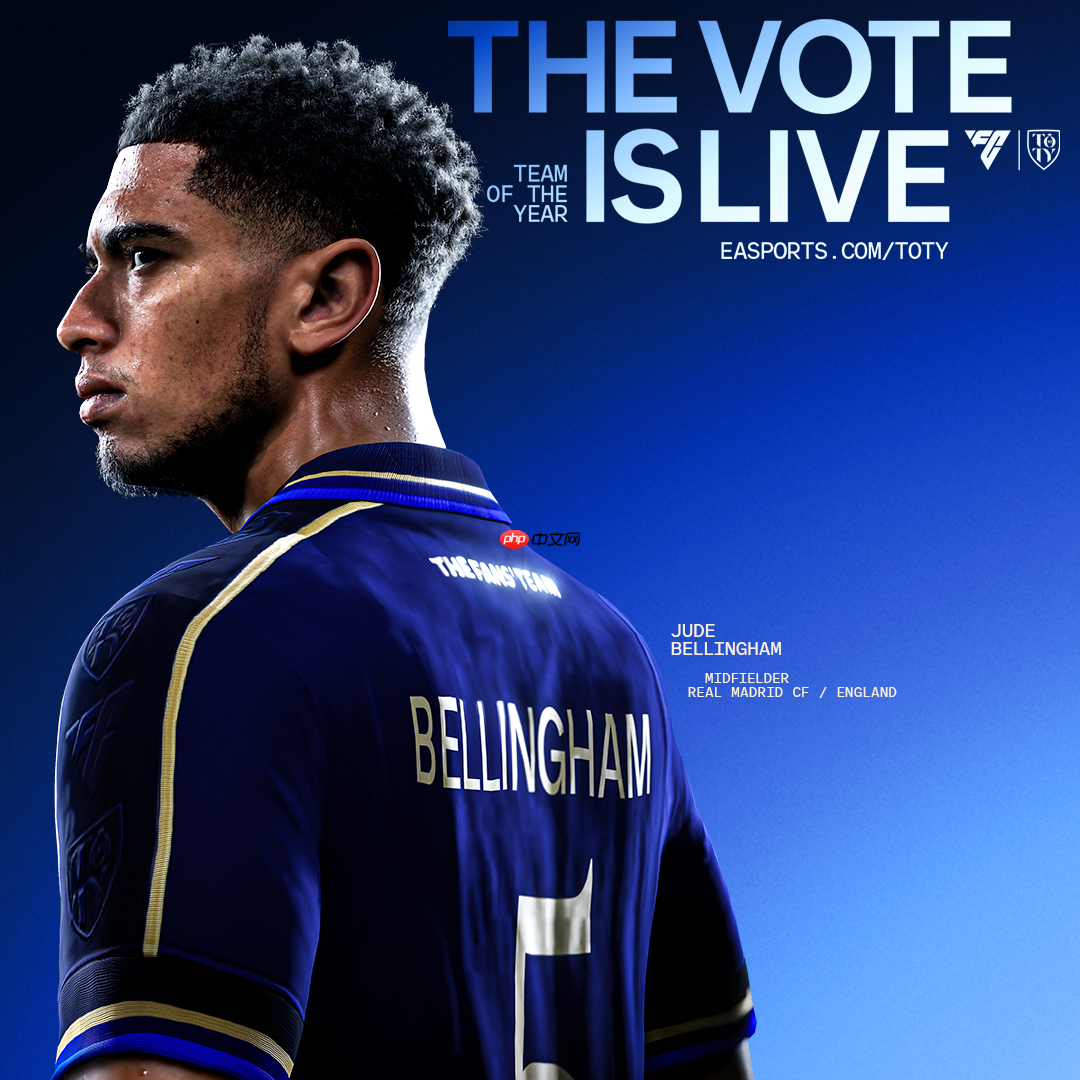《EA SPORTS FC 26》年度最佳阵容揭晓,投票通道现已开启!