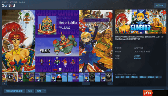 彩京纵版射击《武装飞鸟》12月30日登陆Steam:支持双人游玩,新增在线排行