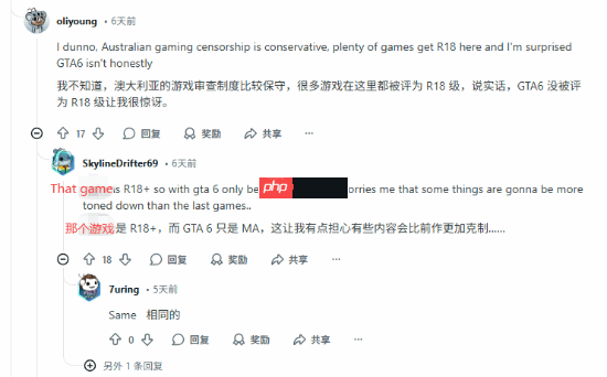 《GTA6》评级疑似曝光？比《那个游戏》要低！