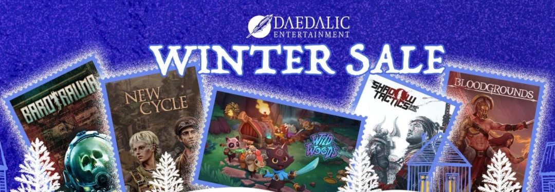独游发行商Daedalic 携多元类型作品亮相 Steam 冬季特卖