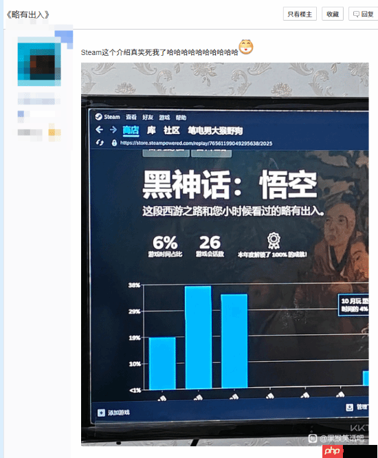 Steam《黑神话：悟空》年度总结引热议：和小时候的西游有出入