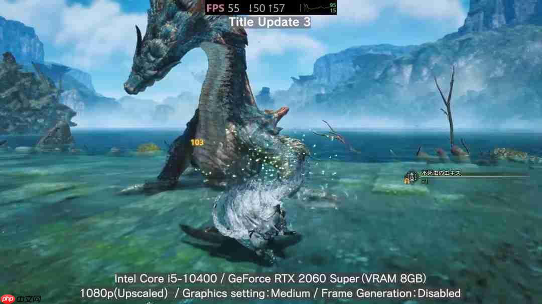 《怪物猎人：荒野》更新4确实让PC版性能有所提升 官方发对比视频