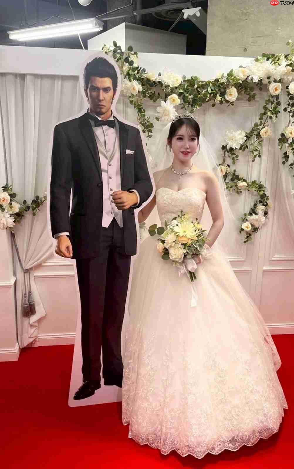 《如龙》系列20周年纪念 已有玩家与桐生一马“结婚”