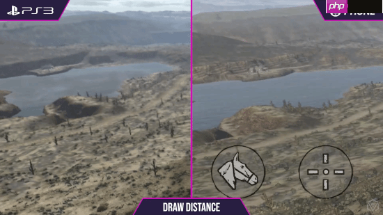 《荒野大镖客》PS3和手机画面对比：你认为谁赢了？