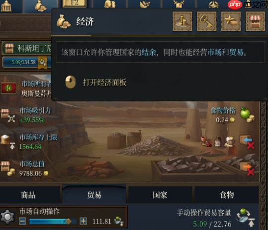 欧陆风云5新手怎么提升经济