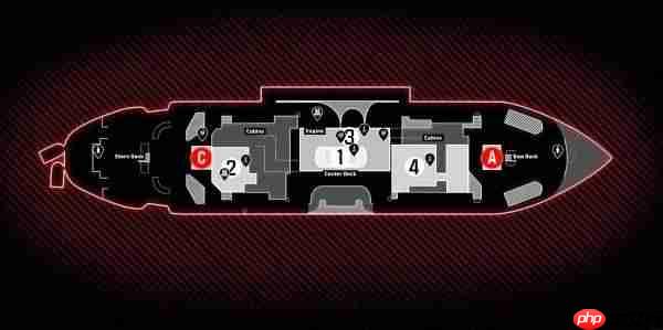 使命召唤黑色行动7游艇地图点位