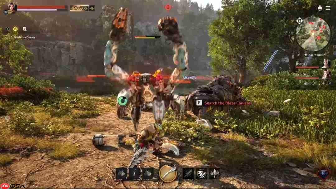 《地平线:钢铁边境》新实机演示 画面和玩法很棒