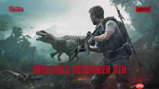 侏罗纪生存FPS新作《蛮荒计划》定档！超强装置指挥恐龙帮你战斗