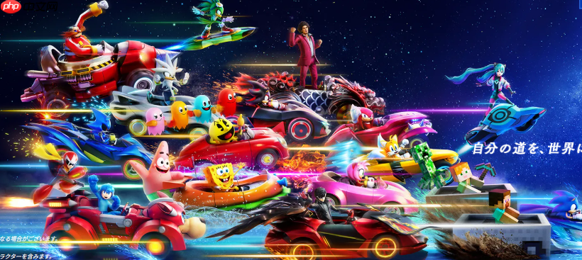 《索尼克赛车:交叉世界》新dlc发布 海绵宝宝参战