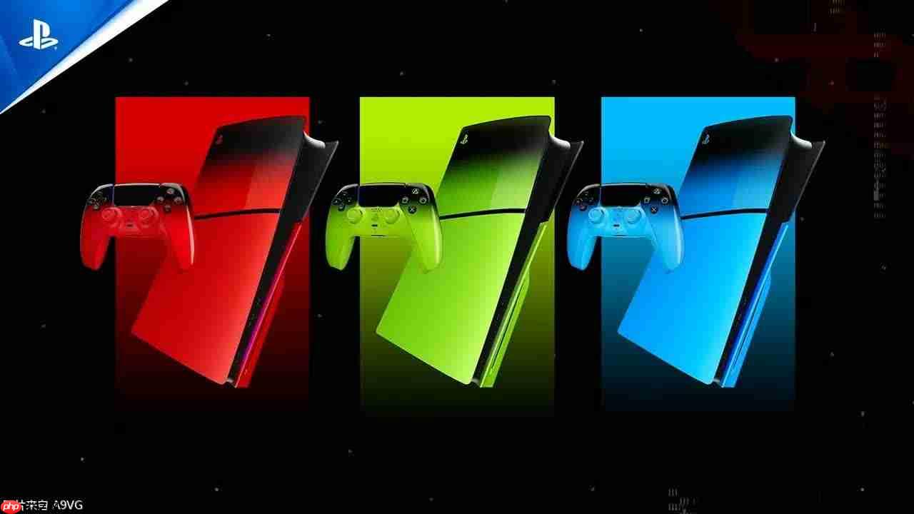 PS5「极限流行系列」三款主机外壳和 DualSense 无线控制器公布