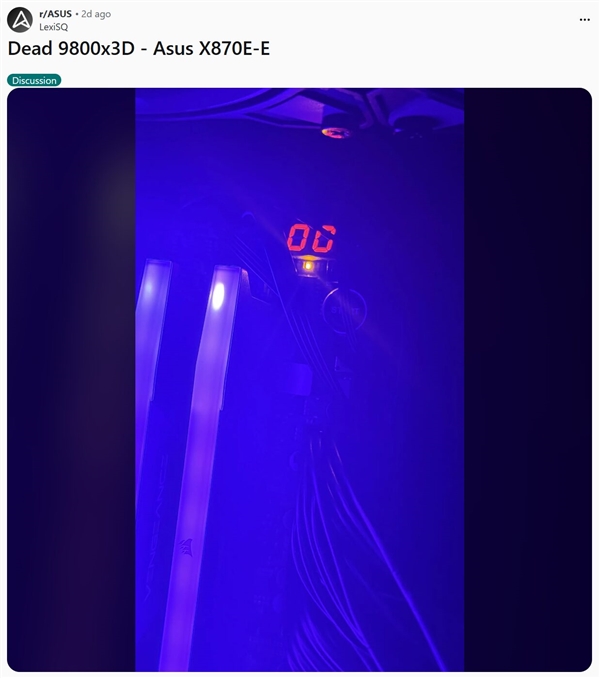 锐龙7 9800X3D连烧5个！华硕主板官方回应