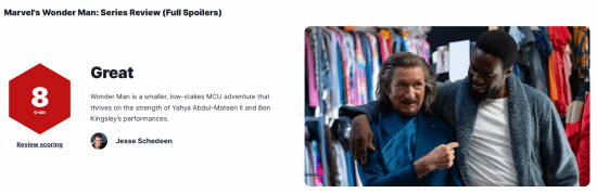 漫威近年评分最高的超英剧集！《奇迹侠》IGN8分