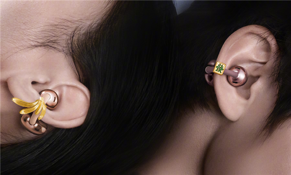 马年含金量最高的耳机!华为联名周大福 FreeClip 2黄金耳饰细节公布