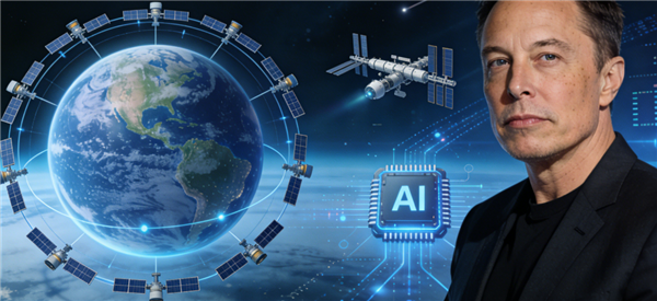星链竟然只是开胃菜!马斯克正式宣布打造超级太空AI帝国:细思极恐